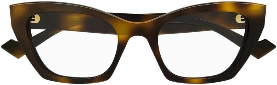 Gucci GG1334O Dark Havana 52/20/145 donna Eyewear Frame, Avana Oscura, 52/20/145