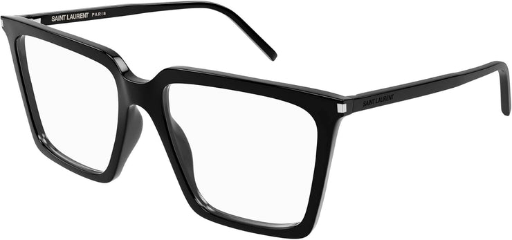 Saint Laurent SL 474 OPT 001 56 - Occhiali da vista da donna, Nero , 56 EU