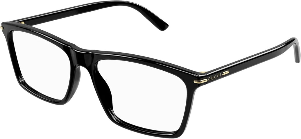 Gucci Occhiali da vista GG1445O 001 56 Uomo, Nero