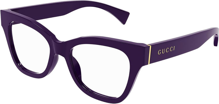 Gucci Montatura GG1133O Violet 52/18/145 donna